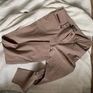 Lauren by Ralph Lauren low rise cropped jeans